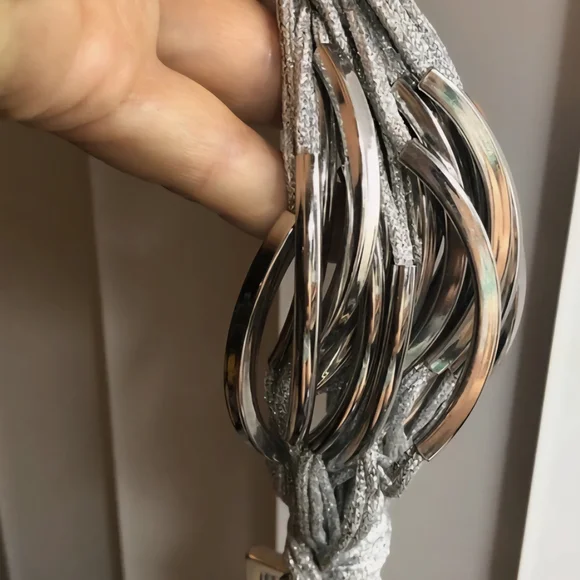 Authentic Armani Exchange Metallic Knot Bracelet - Picture 7 of 11